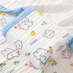 赤ちゃんバスタオル6層純綿高密ガーゼa類赤ちゃんバスタオル新生児昼休み毛布赤ちゃん入浴タオル