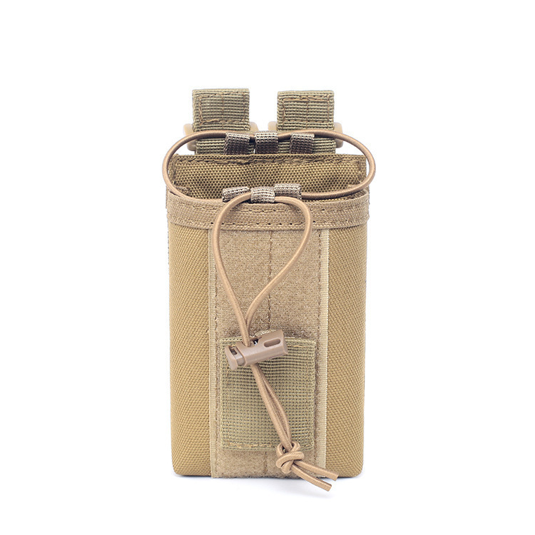 Outdoor Tactical Sports Molle Condor Walkie-Talkie Bag Portable Military Fan Accessory Hanging Bag Small Waist Bag