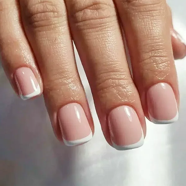 SOURCE Factory Direct sales nude pink pure want to wear manicure finished nail piece French pure desire High sense nail patch