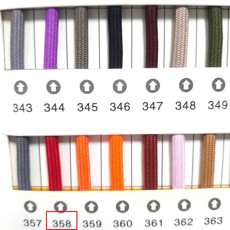 210 color 4mm color unisex cifrado cordón redondo negro y blanco cordón de zapatos casuales para zapatos blancos pequeños