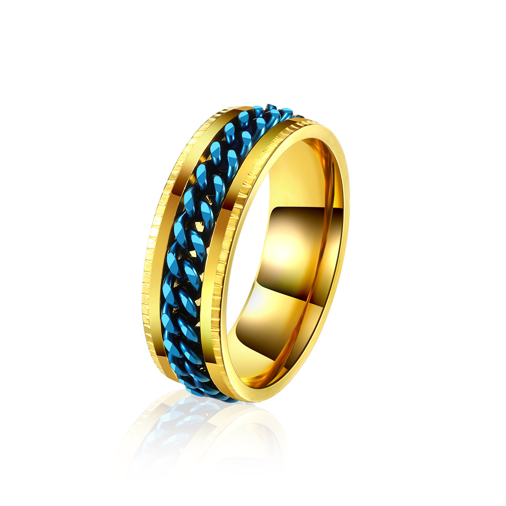 Golden Blue Chain