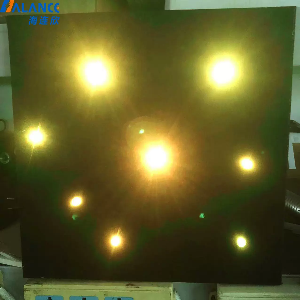 影音室酒吧KTV石膏喷绘吸音星空顶光纤灯满天星小模块光源器