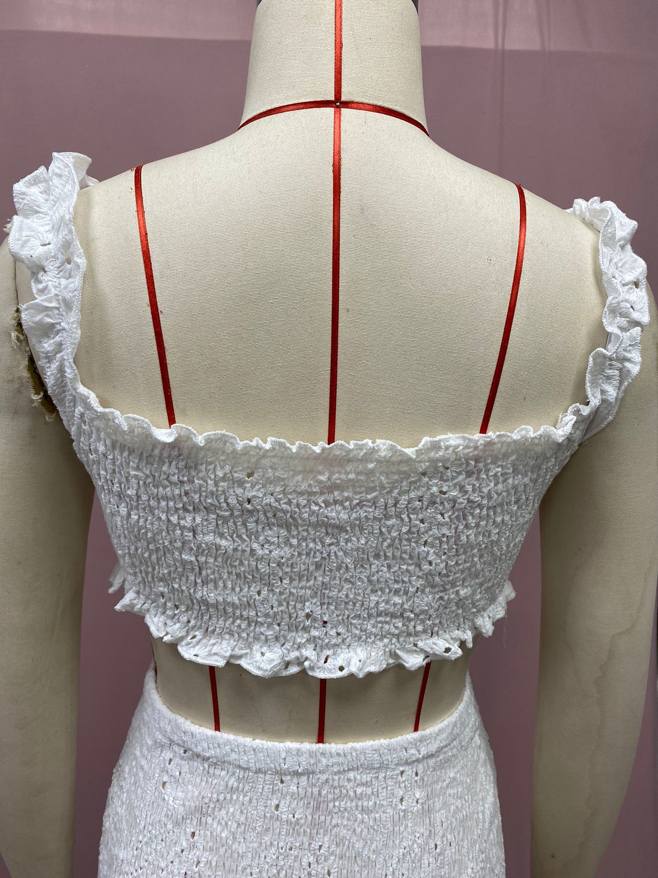 Damen Zweiteiler Mit Fishtail Rock Und Tailliertem Schnitt_voghion.com