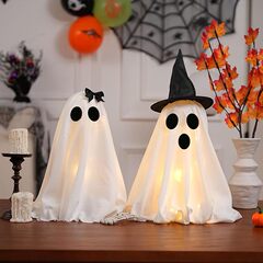 亚马逊万圣节庭院halloween decorations户外桌面装饰廊庭院幽灵