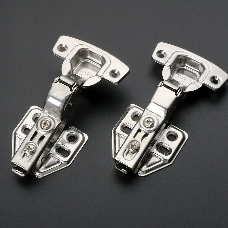 Winotte [thickened 1.5 stainless steel 304 shock-absorbing hinge for cabinets and wardrobes, silent damping hinge wholesale]