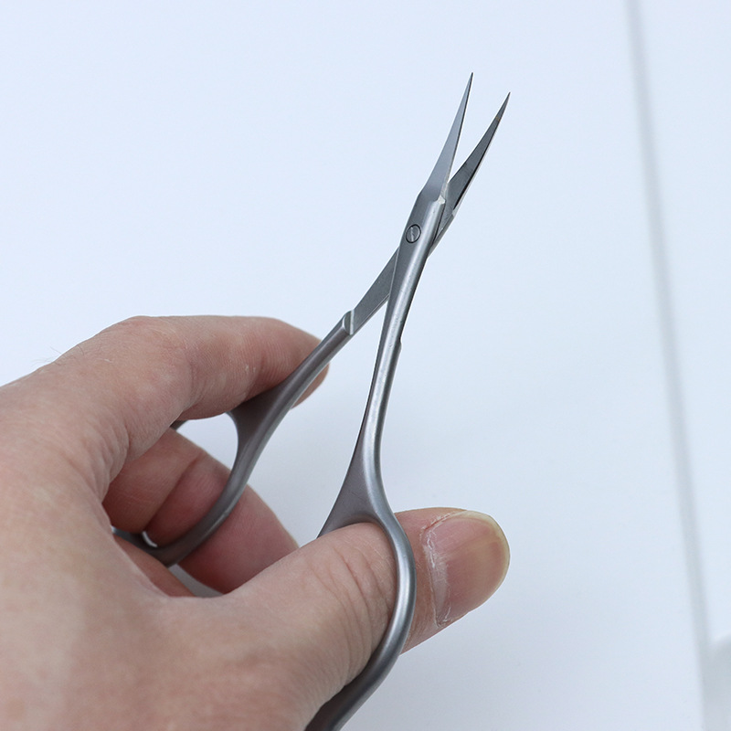 Exfoliating professional scissors stainless steel for manicure