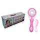 Cross-border Hot Selling Electric Hair Twister 2-in -1 suit Sticker Drilling Rig Flash Drill DIY Girls Makeup Play-house Toy