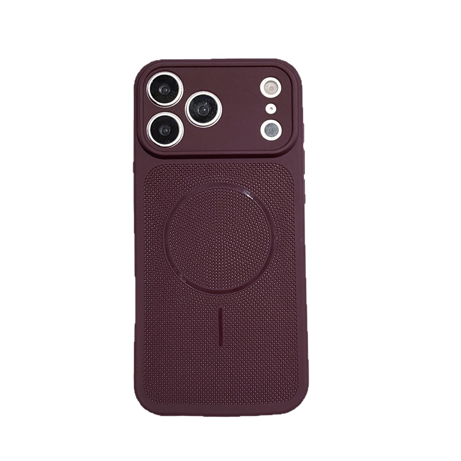 Funda de Malla Transpirable para iPhone 17 de Silicona, Disipación de Calor image 6
