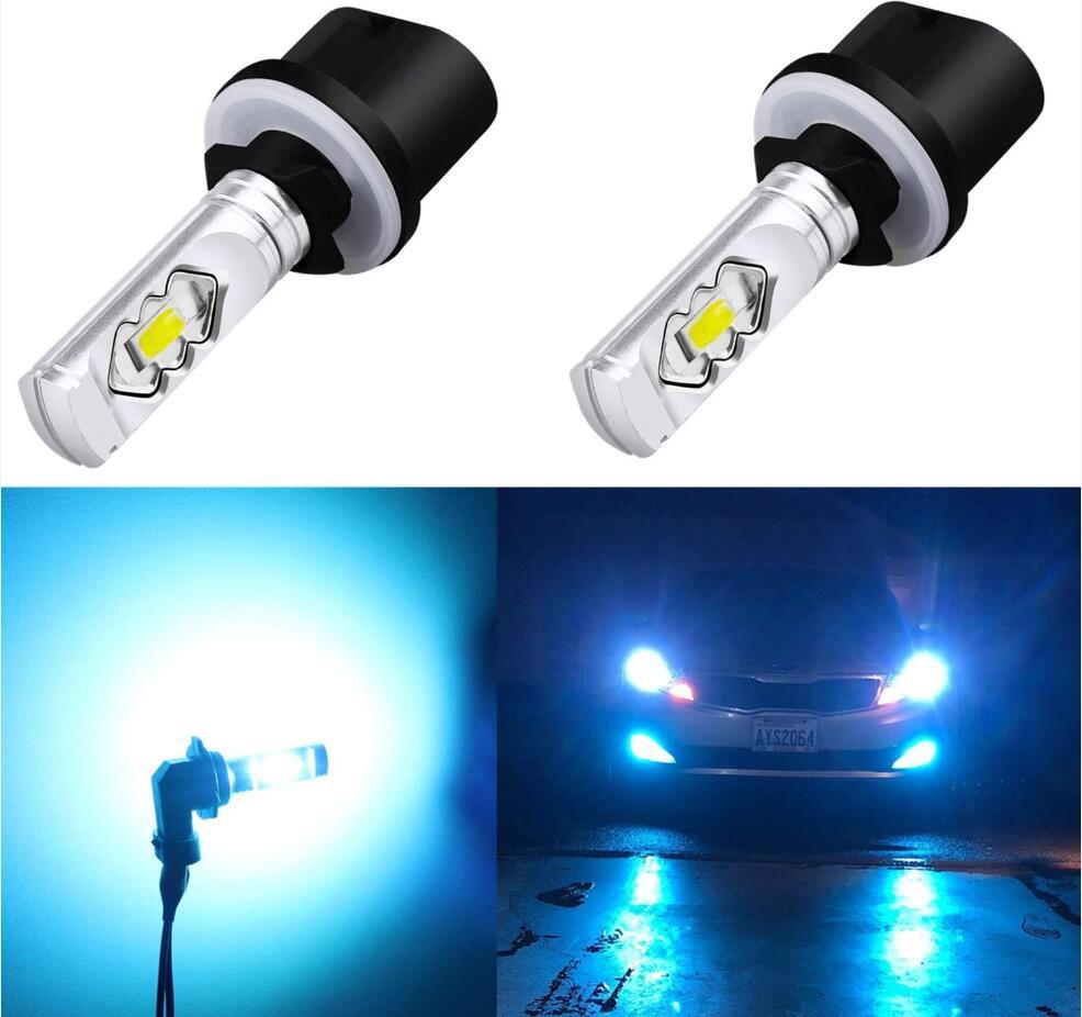 Lámpara de niebla LED para automóviles 8000K luz azul de hielo 881 lámpara de niebla 880 / 899 lámpara de niebla súper brillante para automóviles y motocicletas