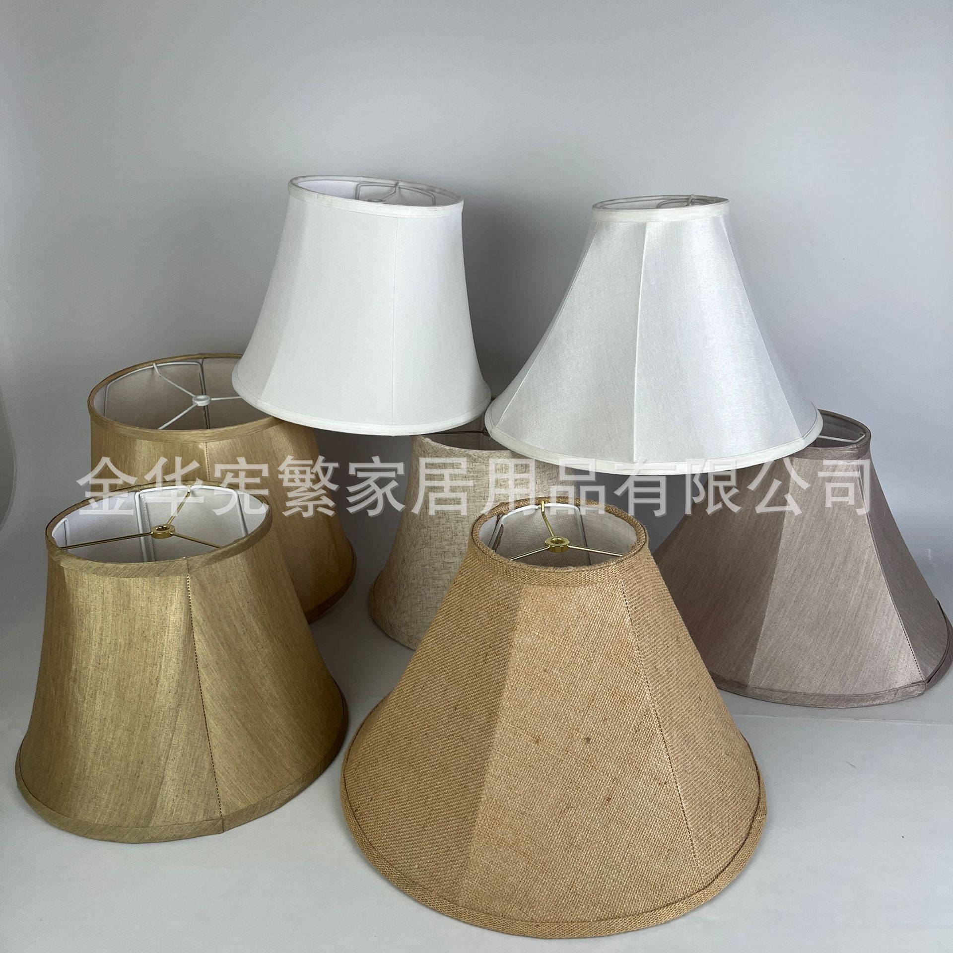 [Xianfan] transfronterizo kd carcasa plegable desmontable americana pequeña lámpara de mesa de hierro redonda lámpara de piso creativa simple