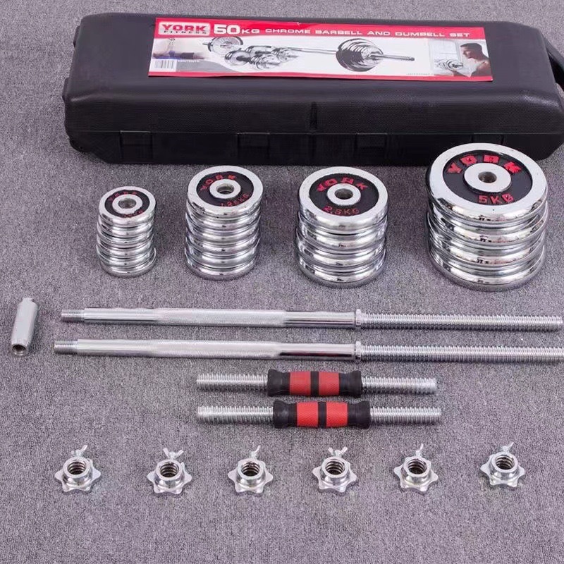 Electroplated Dumbbell Set Fitness Equipment Electroplated Dumbbell Training Adjustable Solid Dumbbell Set Electroplated Dumbbell