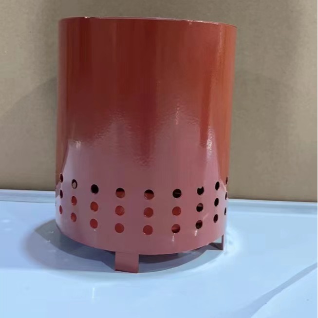 2023新款烤火炉铁艺暖手炉家庭户外露营便携小壁炉金属桌面手炉