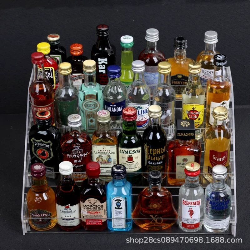 Foreign wine vodka small bottle mini wine version whiskey convenience store bartender base wine set rum IY