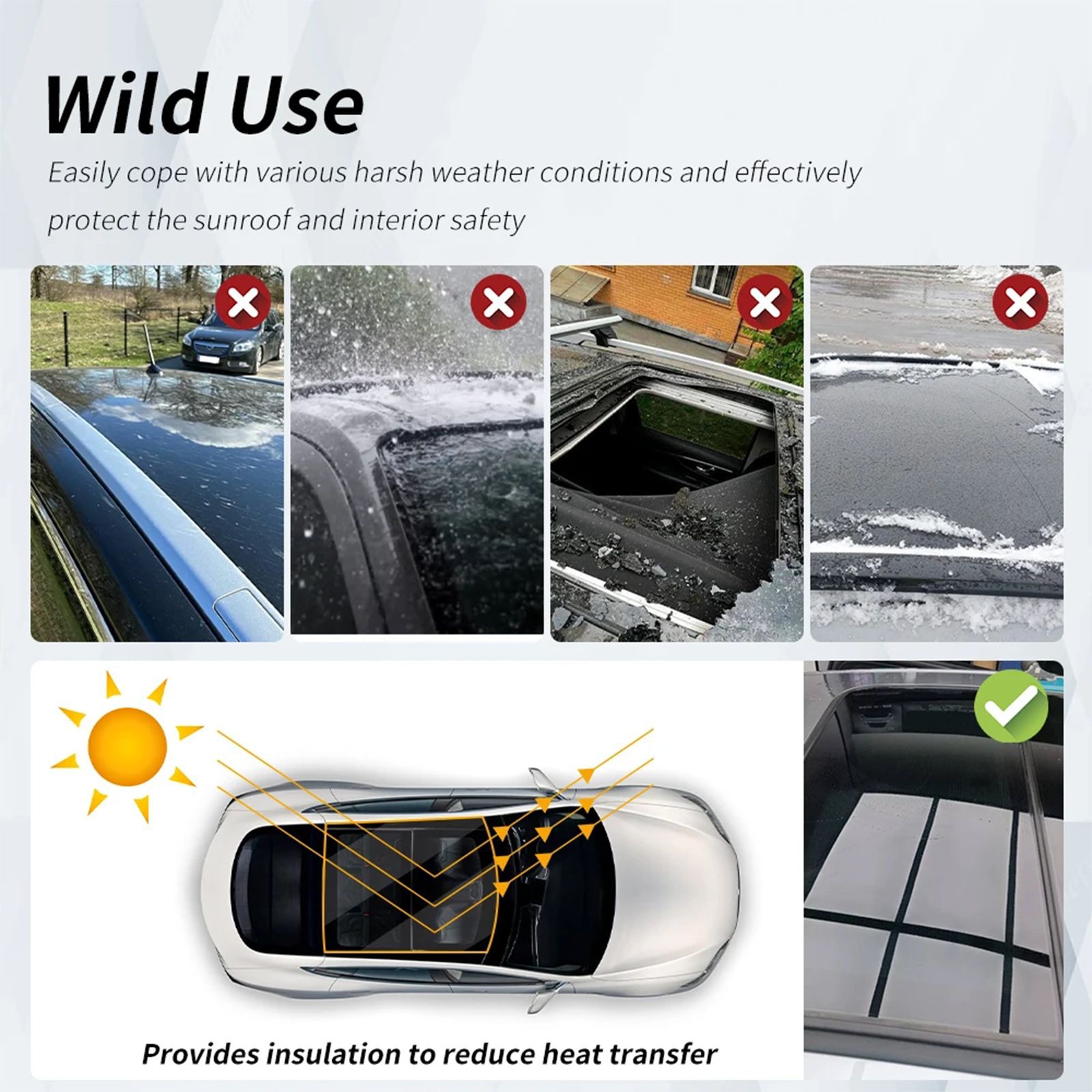 Cross-border exclusive for 2020-2024 Tesla Modely3-TPU skylight ice armor black crystal ice armor film