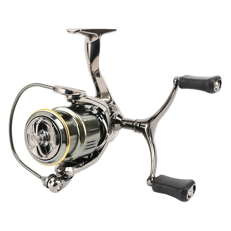 Bilings de alambre superficial Copa de metal rueca rueda de pesca doble balancín Luya carrete de pesca de largo alcance artes de pesca Pesca al por mayor