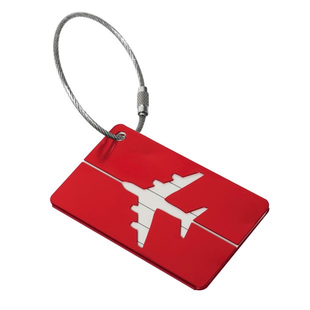 Viajar al extranjero, avión, aleación de aluminio, etiqueta de equipaje, equipaje, tarjeta de embarque, tarjeta de envío de metal