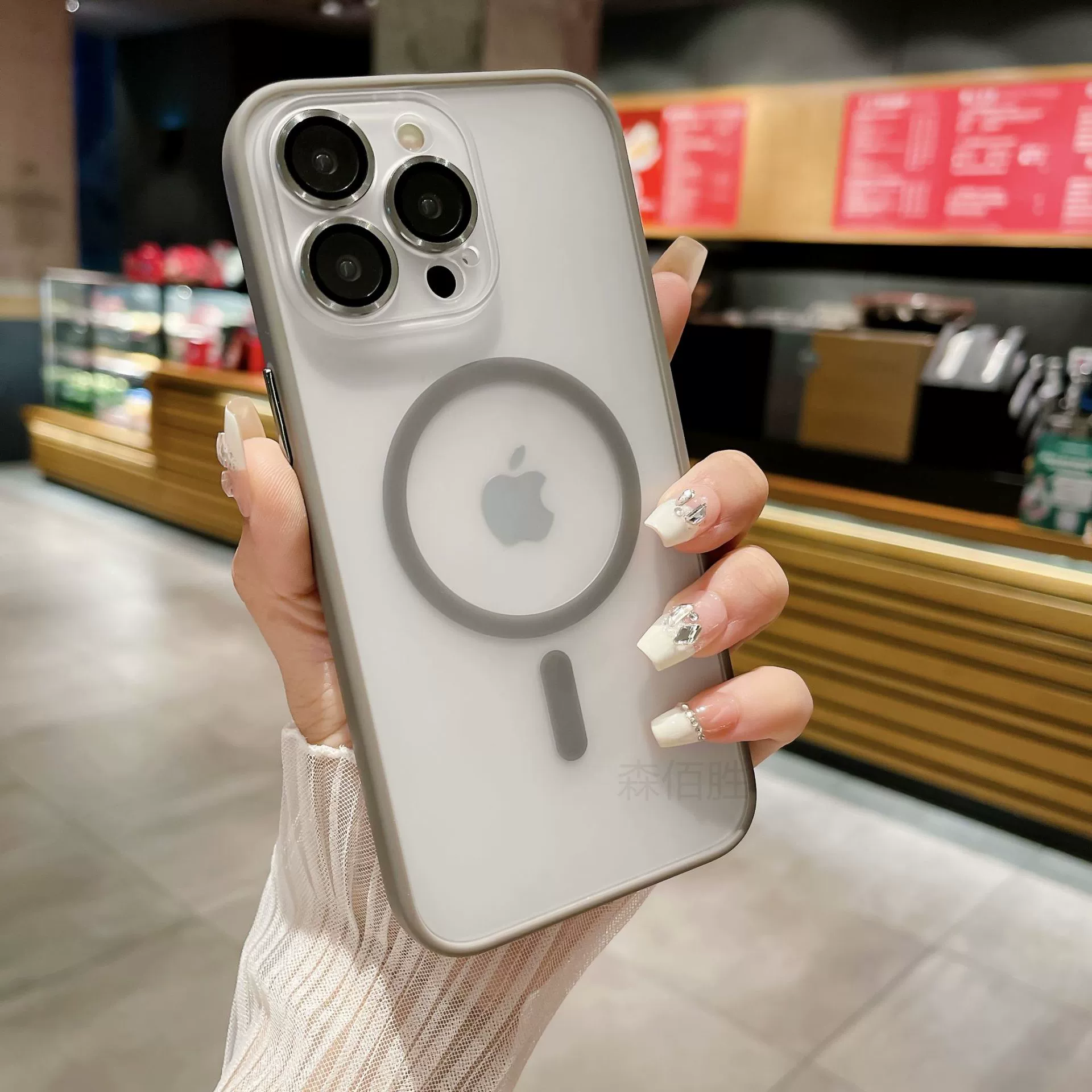 Чехол для iPhone 15 совместимый с Apple, матовый объектив, 15 Pro Max, защита от падений