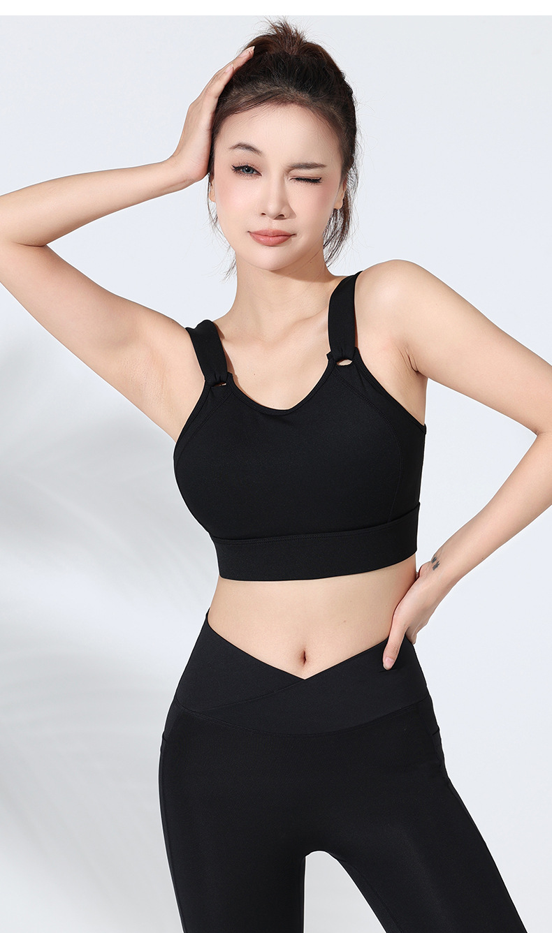 140g Weight Sleeveless Sleeve Length Nylon Fabric Type Short Top Length Vest Tops Type Outdoor, Yoga Occasion U Neck Neckline Solid Color Pattern Sports Style Sports Solid Color Nylon U Neck Active Tops Vest 7