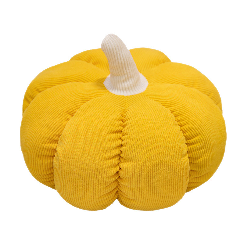 Cojín de Peluche Forma de Calabaza de Peluche para Navidad y Halloween