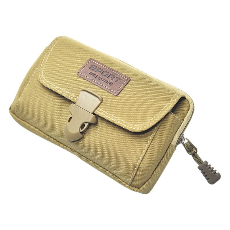 Men's Casual Waist Bag, Outdoor Casual Waist Bag, Mobile Phone Waist Bag