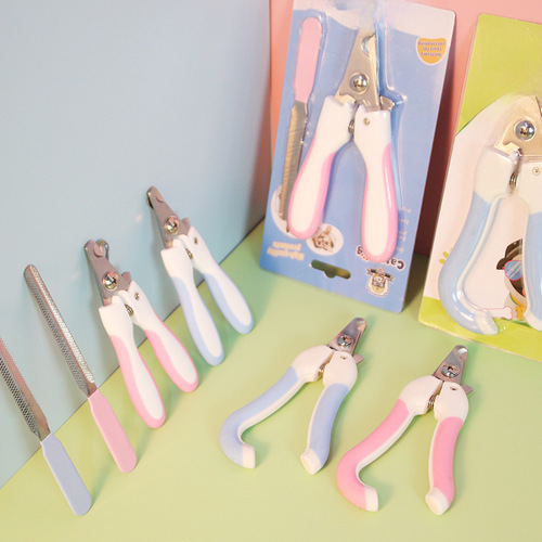 Pet Nail Clipper Manufacturer Wholesale Cleaning Beauty Tools Dog Nail Clipper Set Stainless Steel Pet Nail Scissors