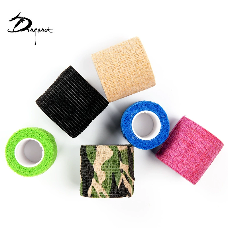 Self‑adhesive elastic bandage, breathable non‑woven roll, 6×5×5 cm, multiple colors