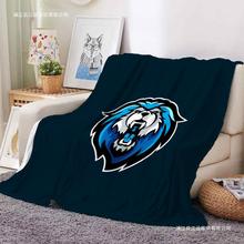 热海家纺动物图标小图标跨境外贸家纺毛毯保温毯3D数码印花外贸