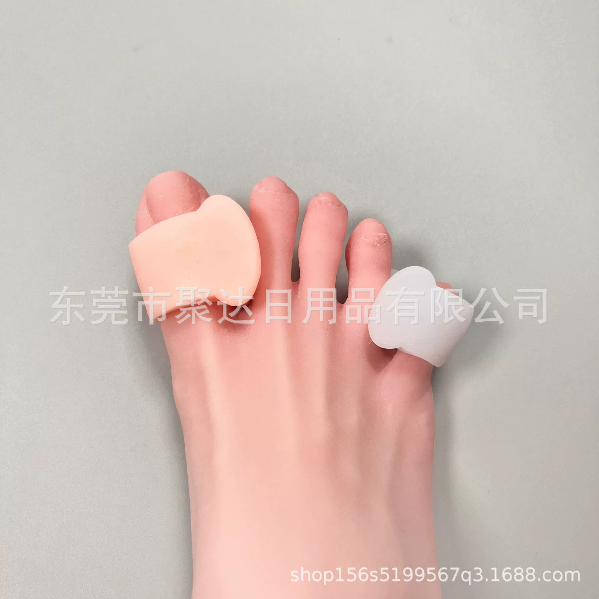 Elastic protective case, silicone soft comfortable ring for toes