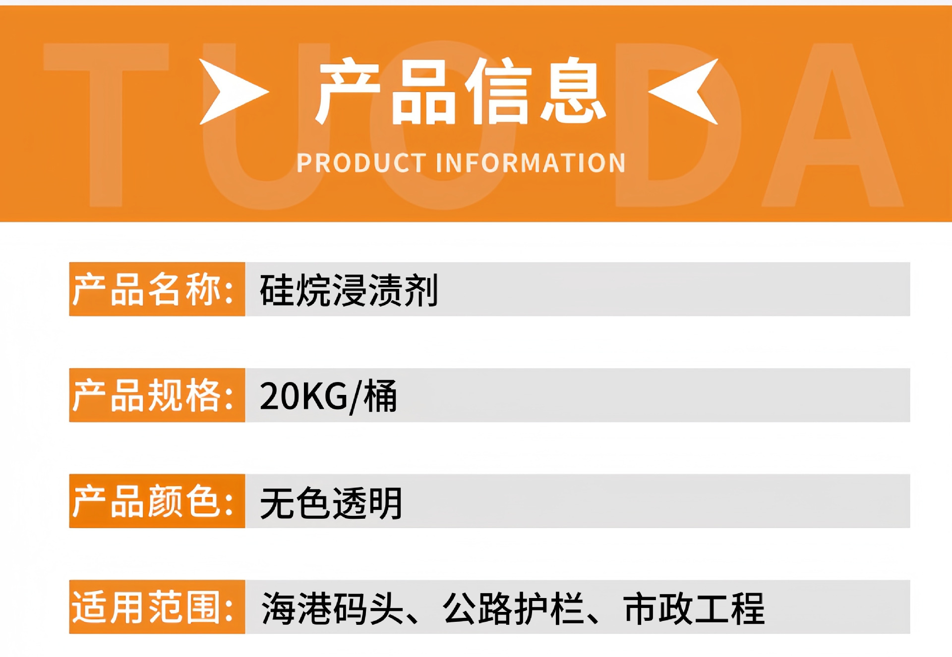 Силан-импрегнант Jiangsu Guanxiang 20 кг