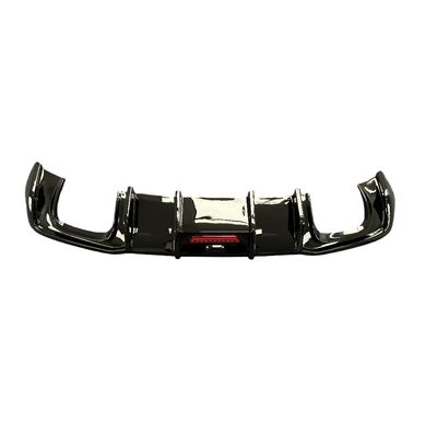 Big Surrounded Modified with Lighted Rear Lip - hatchback-sport-gloss-black
