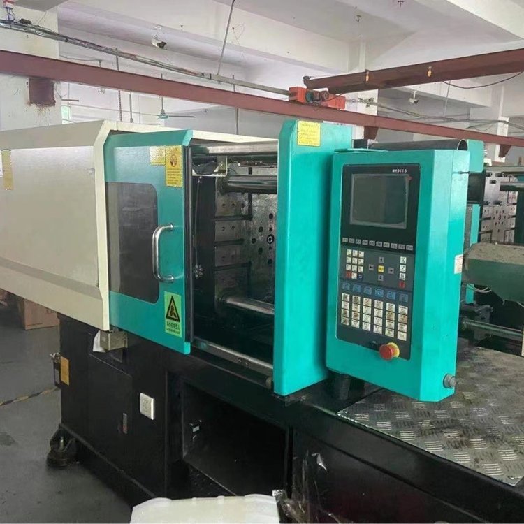 工厂注塑机现场批发金迪威120吨省电泵注塑机卧式二手注塑机