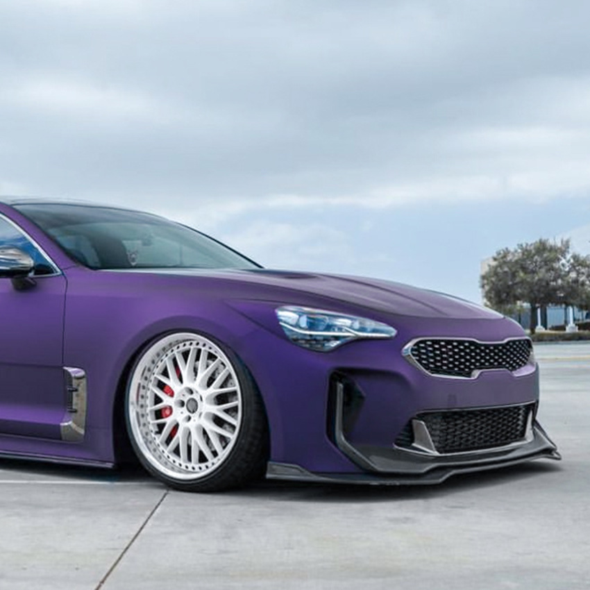 Suitable for Kia Stinger - Front lip spoiler, front corner covers, front bumper, cross-border modification parts