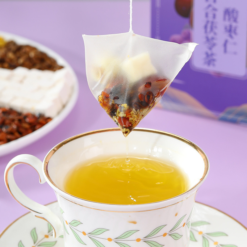 酸枣仁百合茯苓茶助养生茶包眠非睡眠质量差神睡眠花茶酸枣仁茶包|undefined