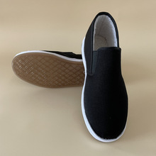 老北京布鞋男秋冬加绒加厚防滑软底中老年棉鞋男士休闲工作棉布鞋