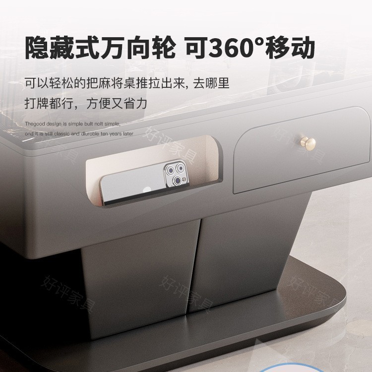 Mesa de mahjong elevadora, sala de estar multifuncional automática, hogar con cocina de inducción, mesa de centro de placa de roca, mesa de comedor de máquina de mahjong integrada