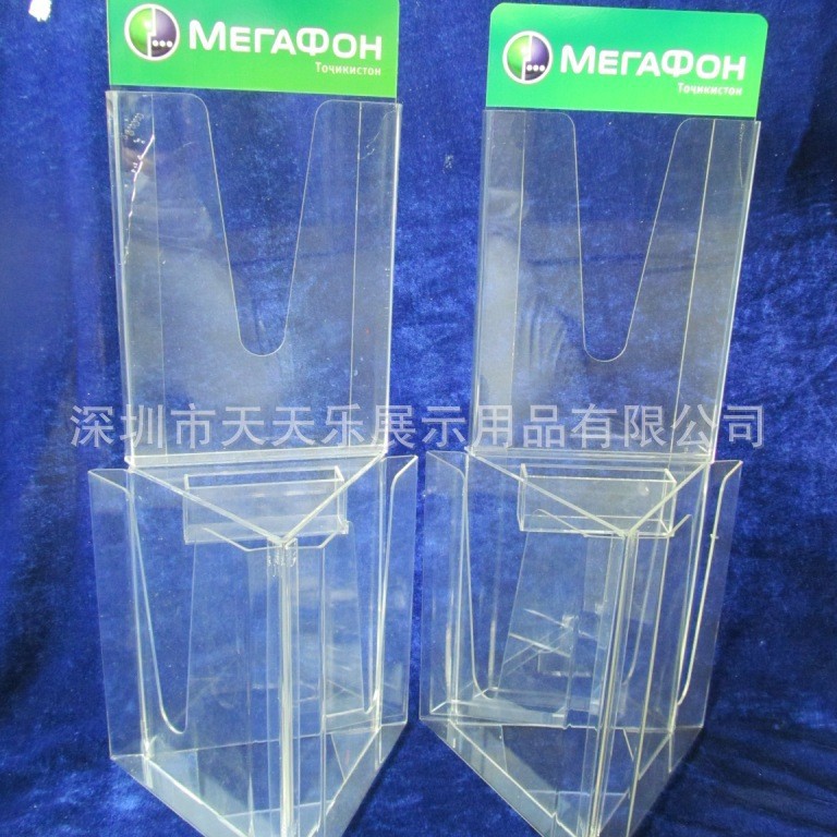 手动旋转菜单架餐厅三角转动菜单架资料架酒店转动彩页资料架