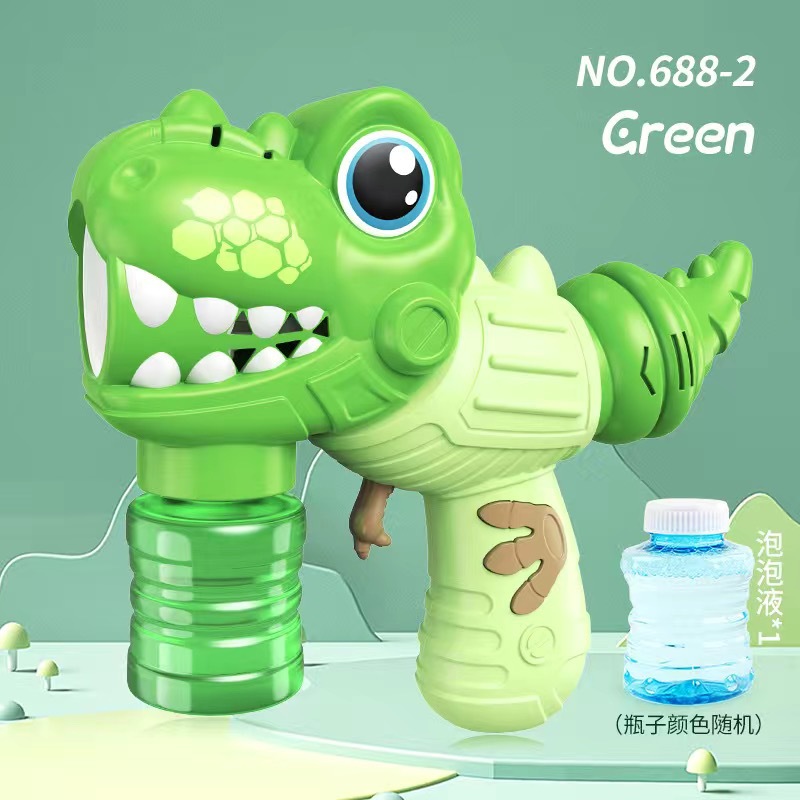 Automático Gatling espacio astronauta máquina de burbujas al aire libre de mano burbuja soplando pistola eléctrica juguetes para niños al por mayor