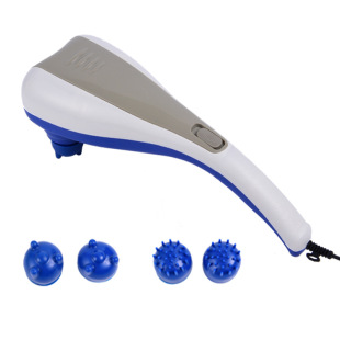Factory Direct 222 double-headed massage stick power God electric beating massage hammer handheld cervical massager