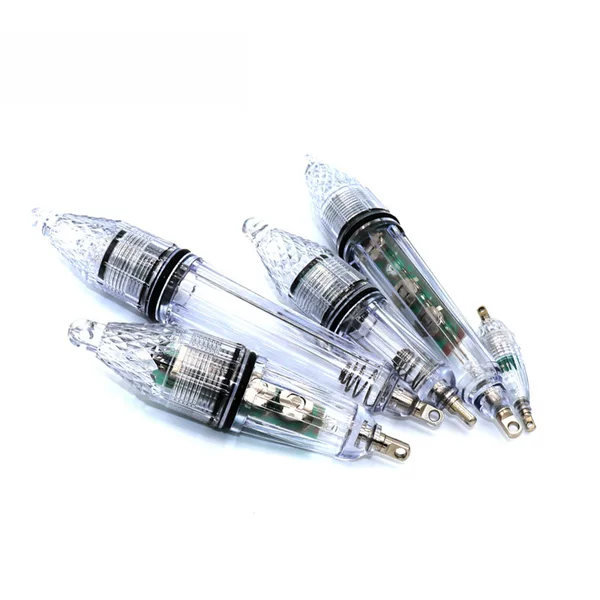[Source factory wholesale] colorful electronic fish trap light deep sea fishing fish gathering waterproof LED underwater fish collecting device