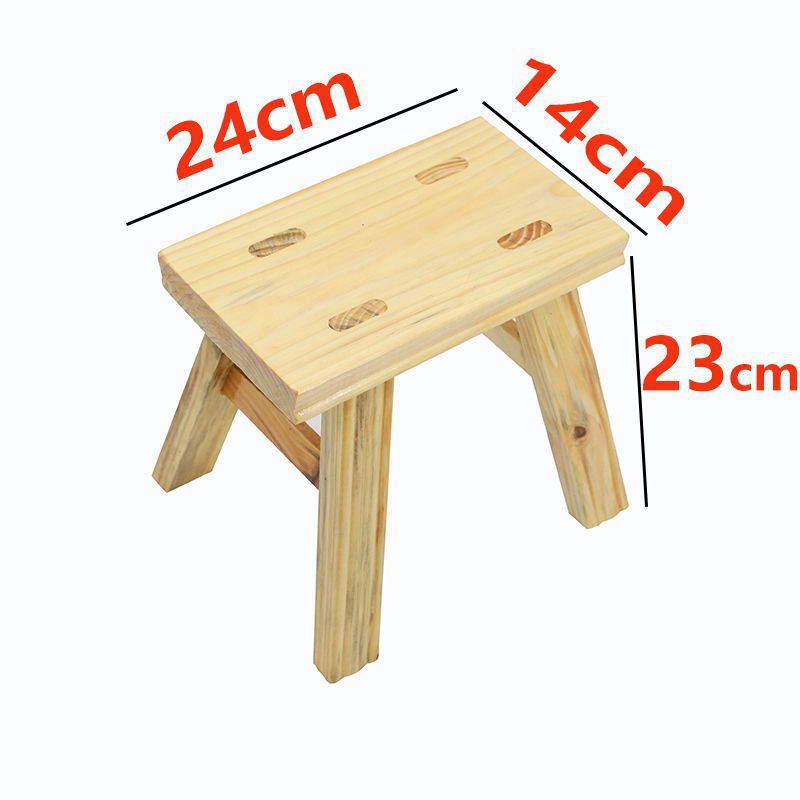 원목 낮은 스툴(앉은 높이 22cm) 낮은 스툴 모델
