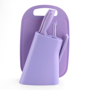 Wheat straw cutter suit stainless steel kitchen knife kitchen food supplement gift box suit factory in stock wholesale
