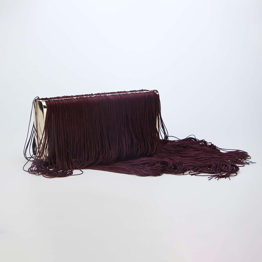 Böhmische Fransen-clutch – Große Gewebte Damentasche Für Schulter_voghion.com