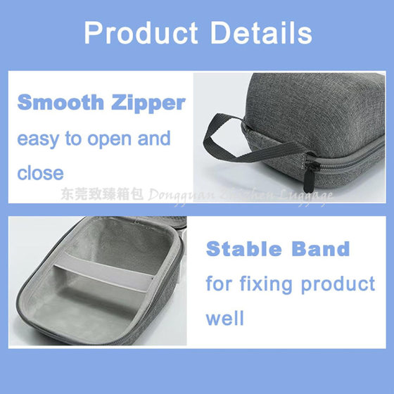 Portable Medical Box EVA Blood Pressure Meter Bag Home Medical Case Suitable for Omron Smart Blood Pressure Monitor Storage