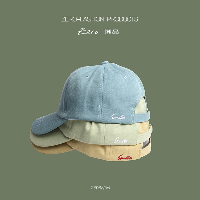 Sombreros para mujeres coreanas universales estudiantes in retro simple sombrero de boca de pato primavera y verano tendencia callejera sombrero de béisbol moda masculina