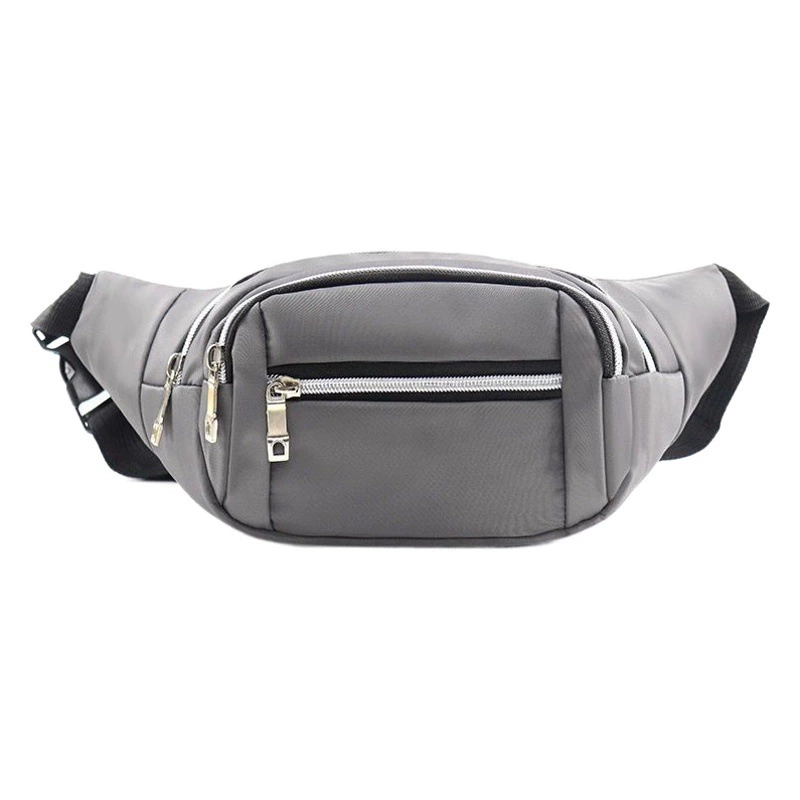 Оптовая продажа с фабрики, поясная сумка из ткани Оксфорд с принтом логотипа для мужчин и женщин, повседневная дорожная нагрудная сумка, многофункциональная сумка через плечо для мобильного телефона