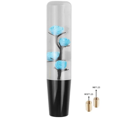 Other Car Modifications — universal acrylic personality crystal - 20cm-sky-blue-flower