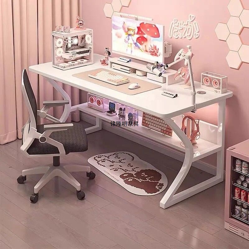 Home Bedroom Rental House Desktop Computer Desk New Popular Model for Men and Women Gaming Desk Office Writing Desk Home Bedroom Rental House Desktop Computer Desk New Popular Model for Men and Women Gaming Desk Office Writing Desk
