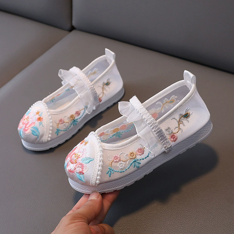 Сетчатая пряжа Yiyi старая пекинская обувь ручной работы