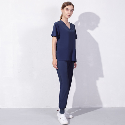 Summer Uniform Set for Doctors, Nurses, Beauty Hospitals, Pet Dental Clinics, Operating Rooms, and Handwashing Gowns