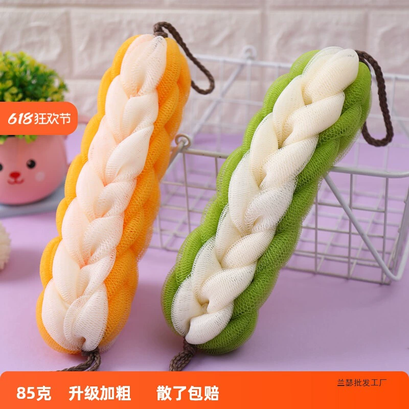 Шарик для ванны, цветок для ванны, полотенце для ванны с пузырьками, брусок для ванны для массажа спины, мужской и женский большой размер, высококачественное банное полотенце, не рассеивающееся, артефакт для ванны двойного назначения